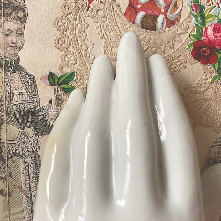 ポーセリン　ハンドトレイ