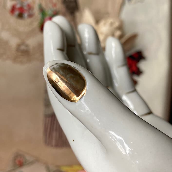 ポーセリン　ハンドトレイ