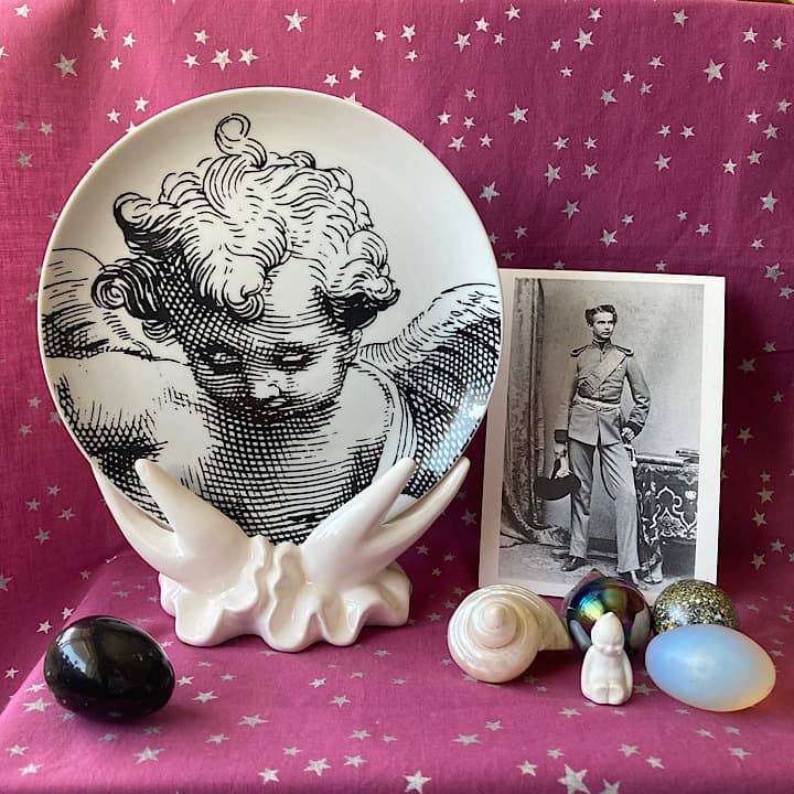 ポーセリン ハンドトレイ