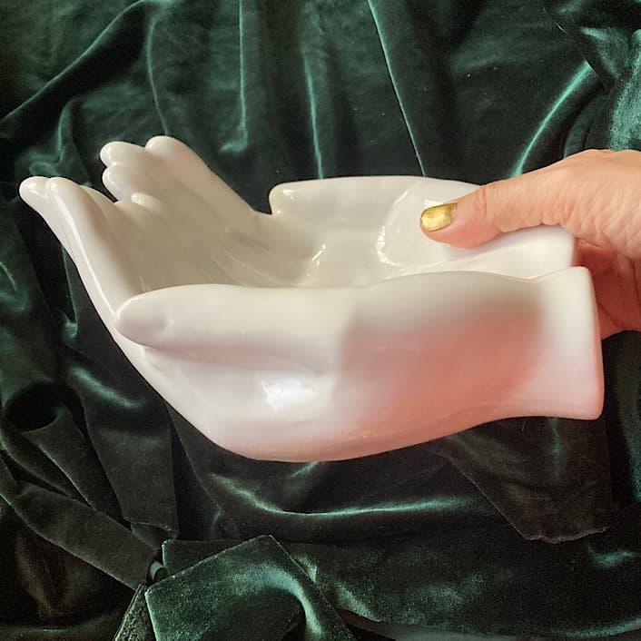 ポーセリン　ハンドトレイ