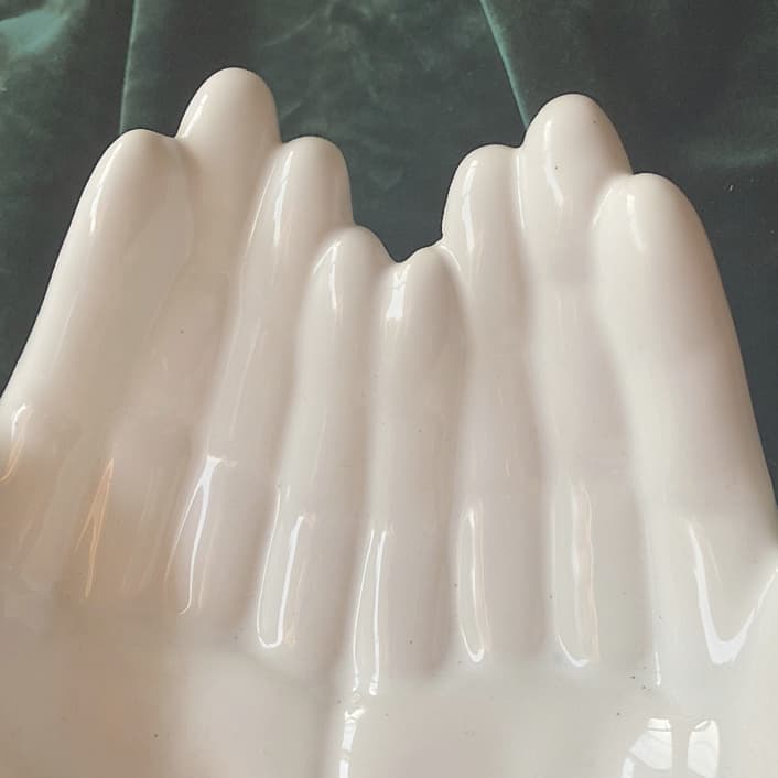 ポーセリン　ハンドトレイ