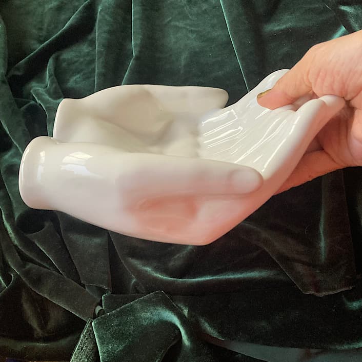 ポーセリン　ハンドトレイ