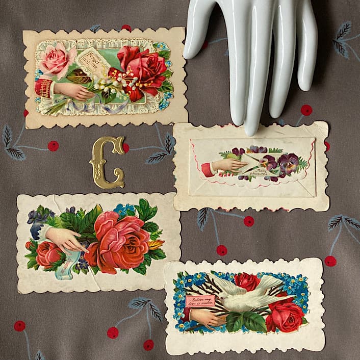 ポーセリン ハンドトレイ