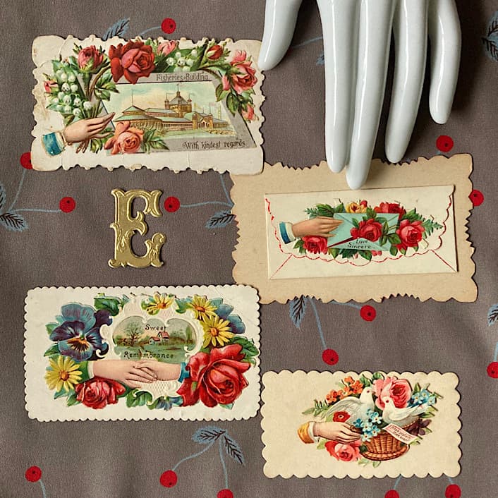 ポーセリン ハンドトレイ