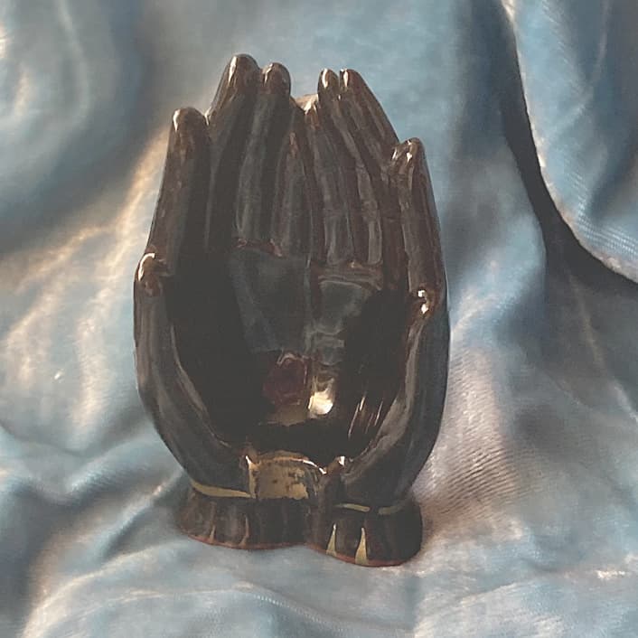 ポーセリン　ハンドトレイ