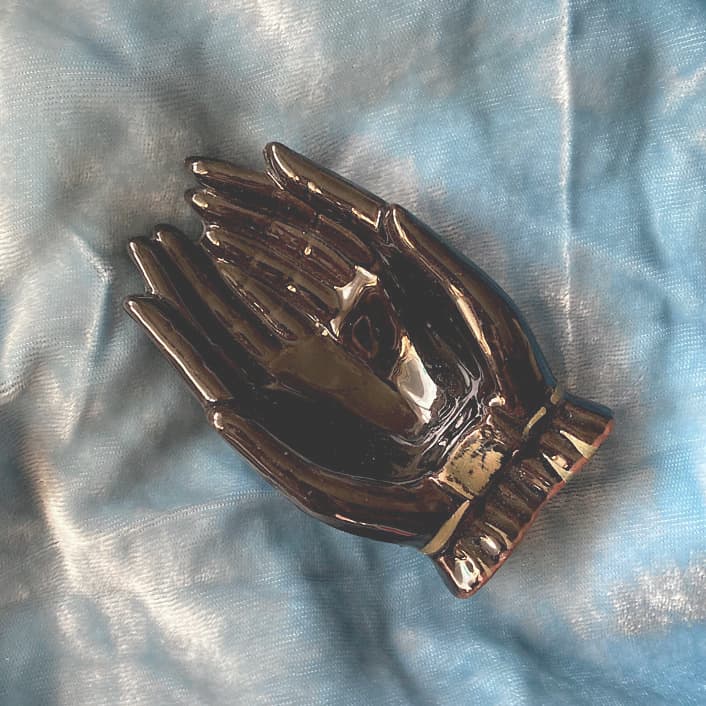 ポーセリン　ハンドトレイ