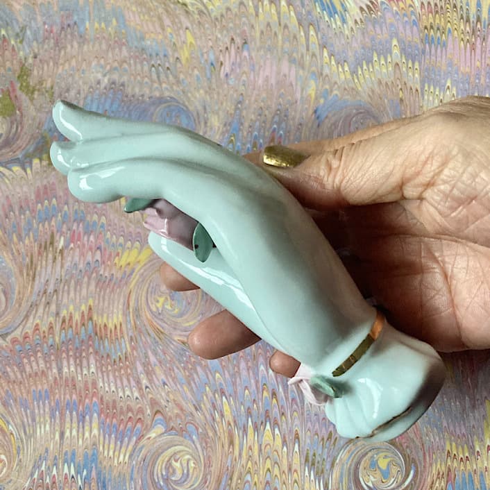 ポーセリン　ハンドトレイ