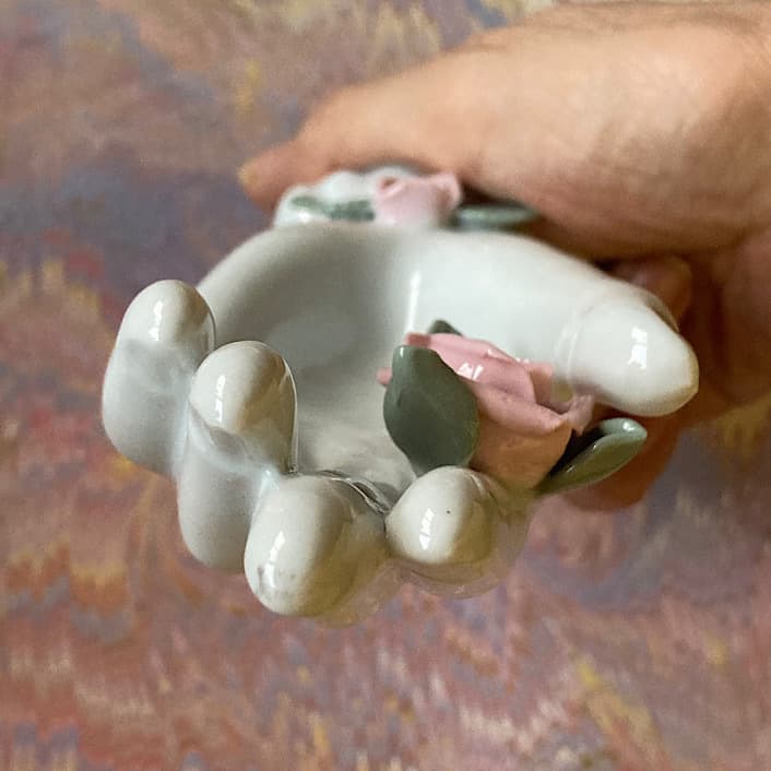 ポーセリン　ハンドトレイ