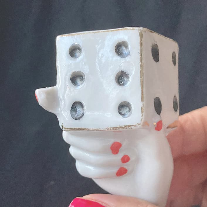 ポーセリン　ハンドトレイ