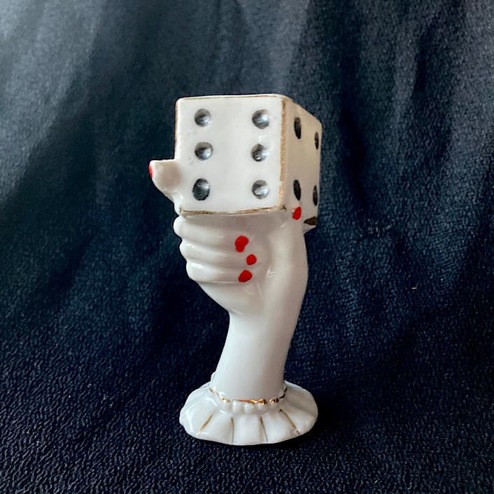 ポーセリン　ハンドトレイ