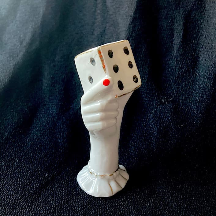 ポーセリン　ハンドトレイ