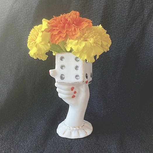 ポーセリン　ハンドトレイ