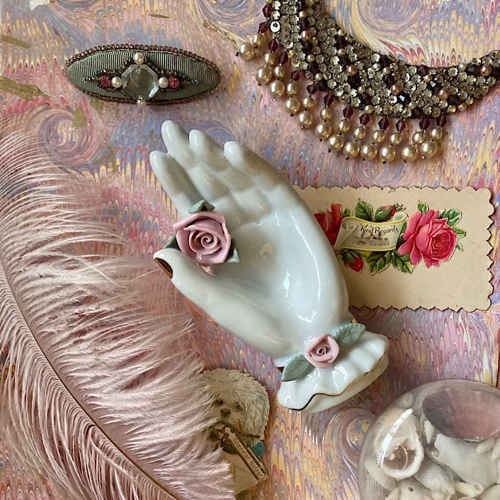 ポーセリン　ハンドトレイ